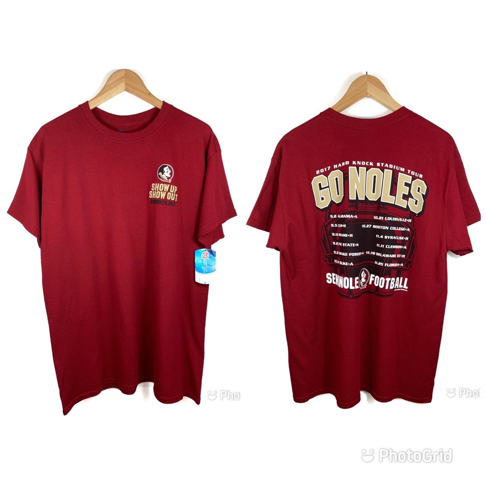 NWT SEMINOLES 2017 T Shirt Sz L